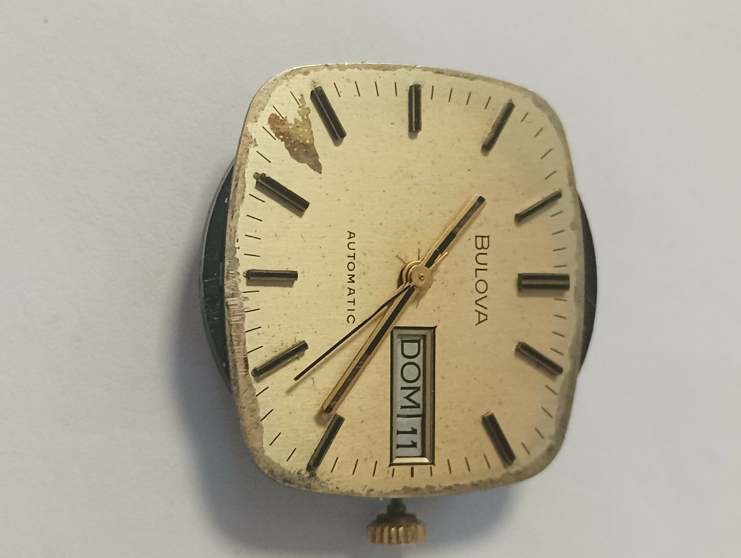 Meccanismo vintage Bulova automatico 11AOACB