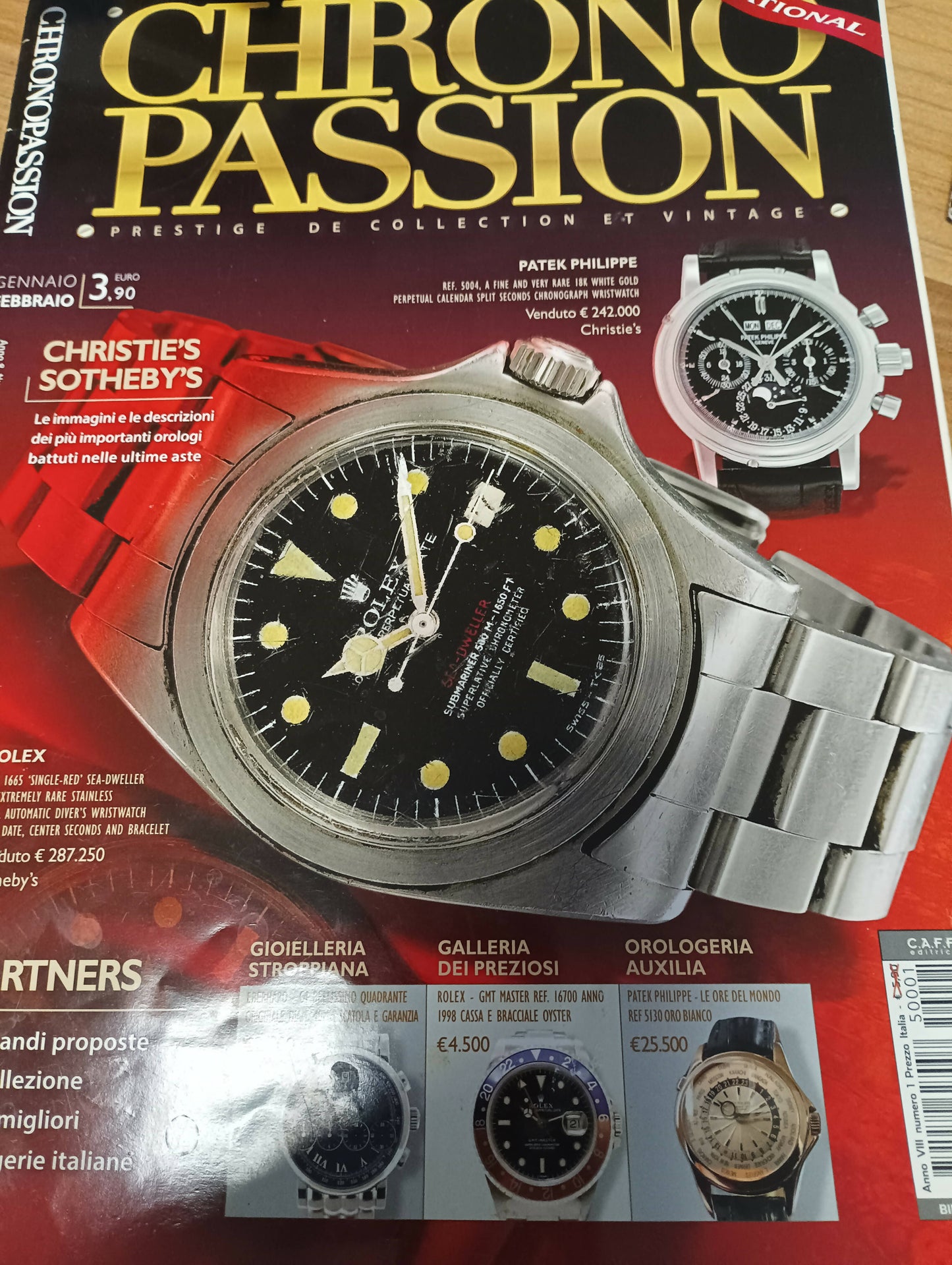 Rivista vintage Chrono Passion n 1 del febbraio 2015