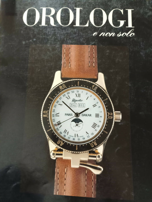 Rivista vintage orologi e non solo n.14 dell'gennaio 1989 con 160 pagine.