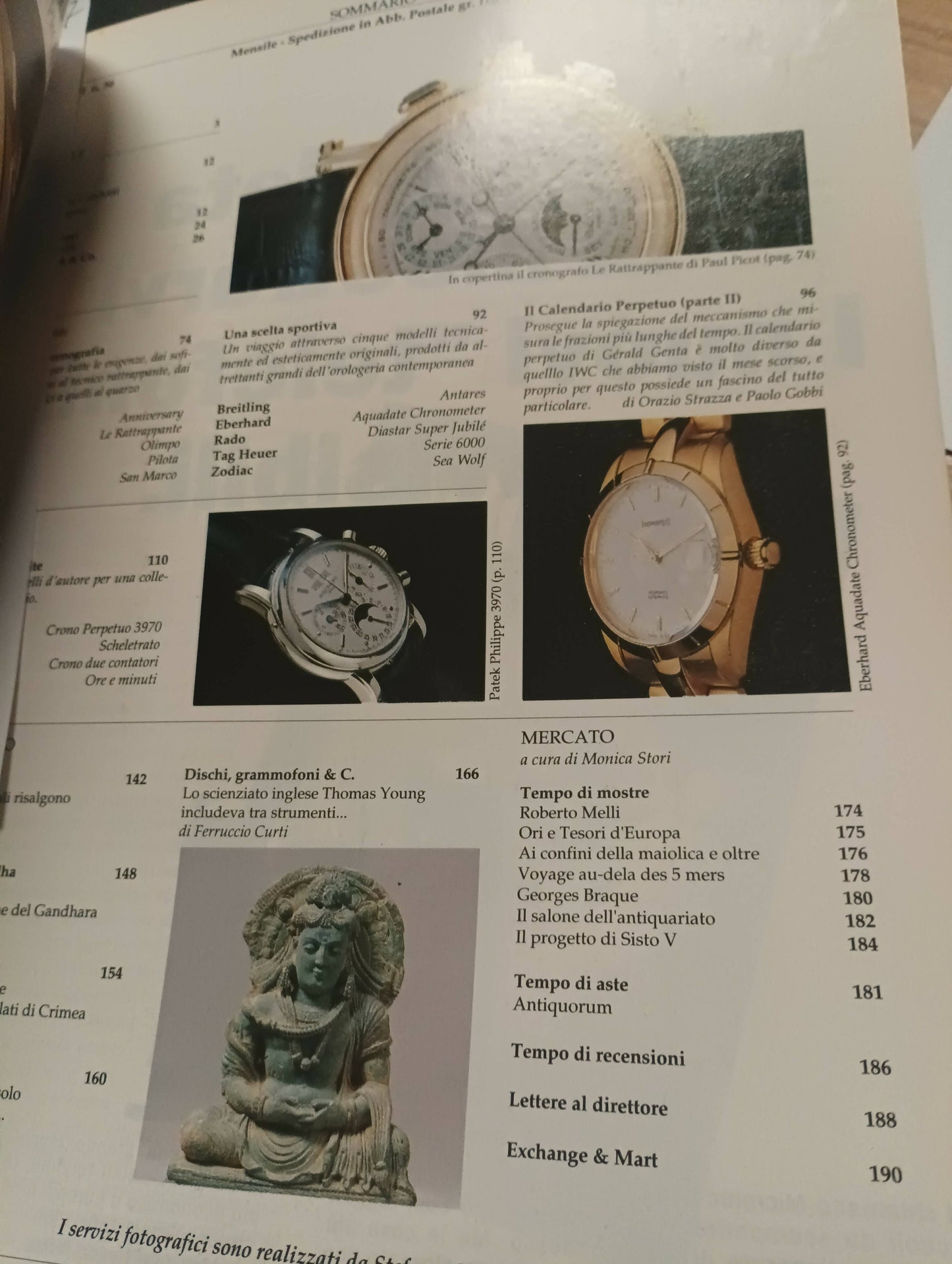 Rivista vintage orologi e non solo n.56 del ottobre 1992 con 192 pagine.