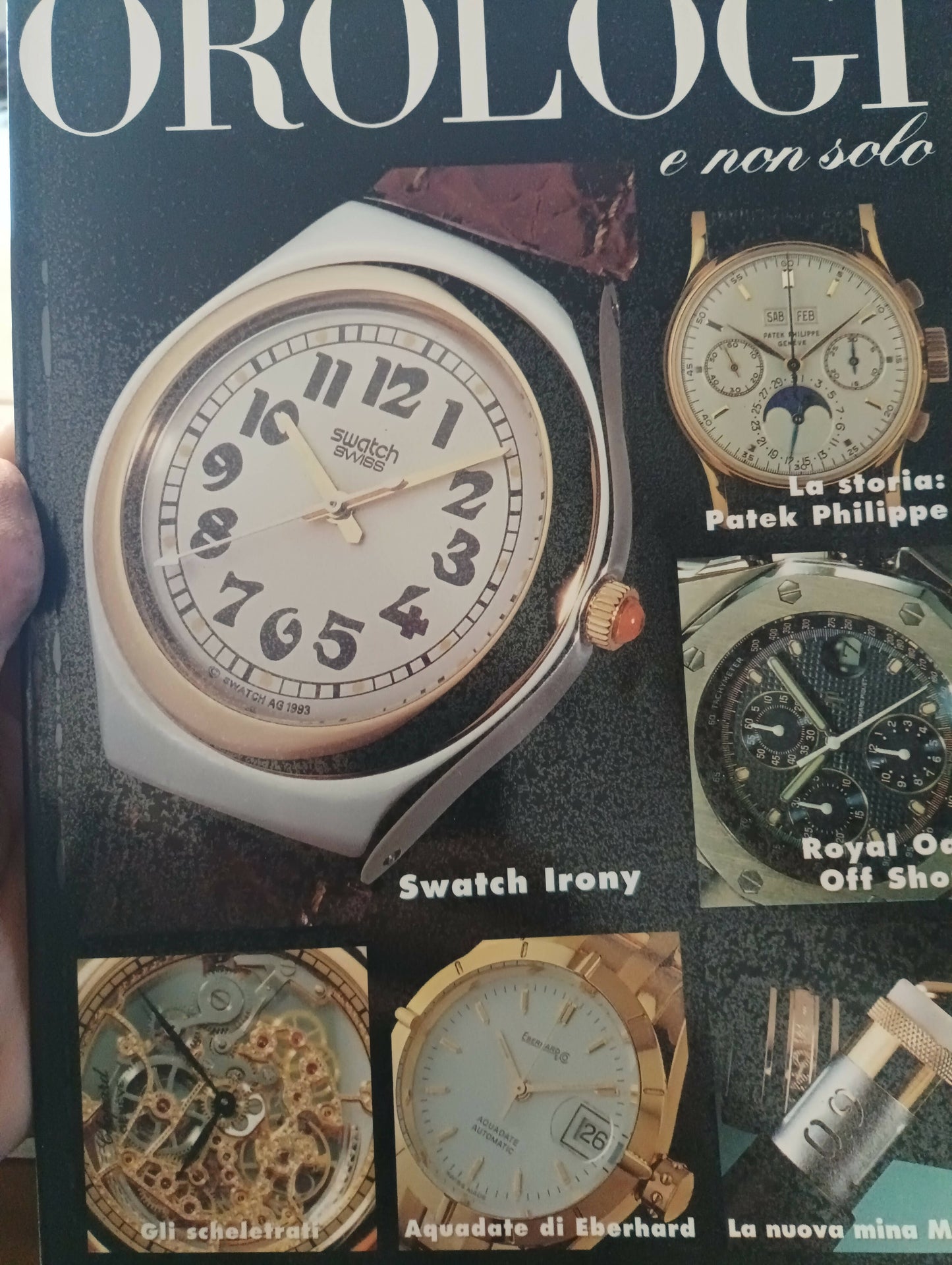 Rivista vintage orologi e non solo numero 82 del Febbraio 1995 con 192 pagine.