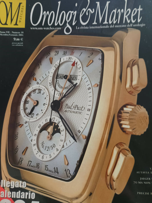 Rivista vintage orologi e market N.47 del gennaio 2004 con 112 pagine.