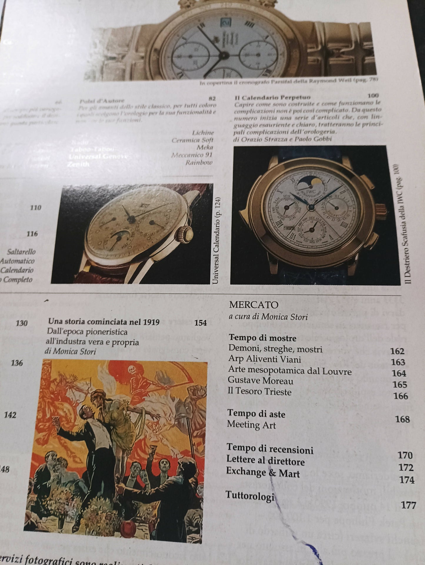 Rivista vintage orologi e non solo numero 55 del settembre 1992 con 192 pagine.