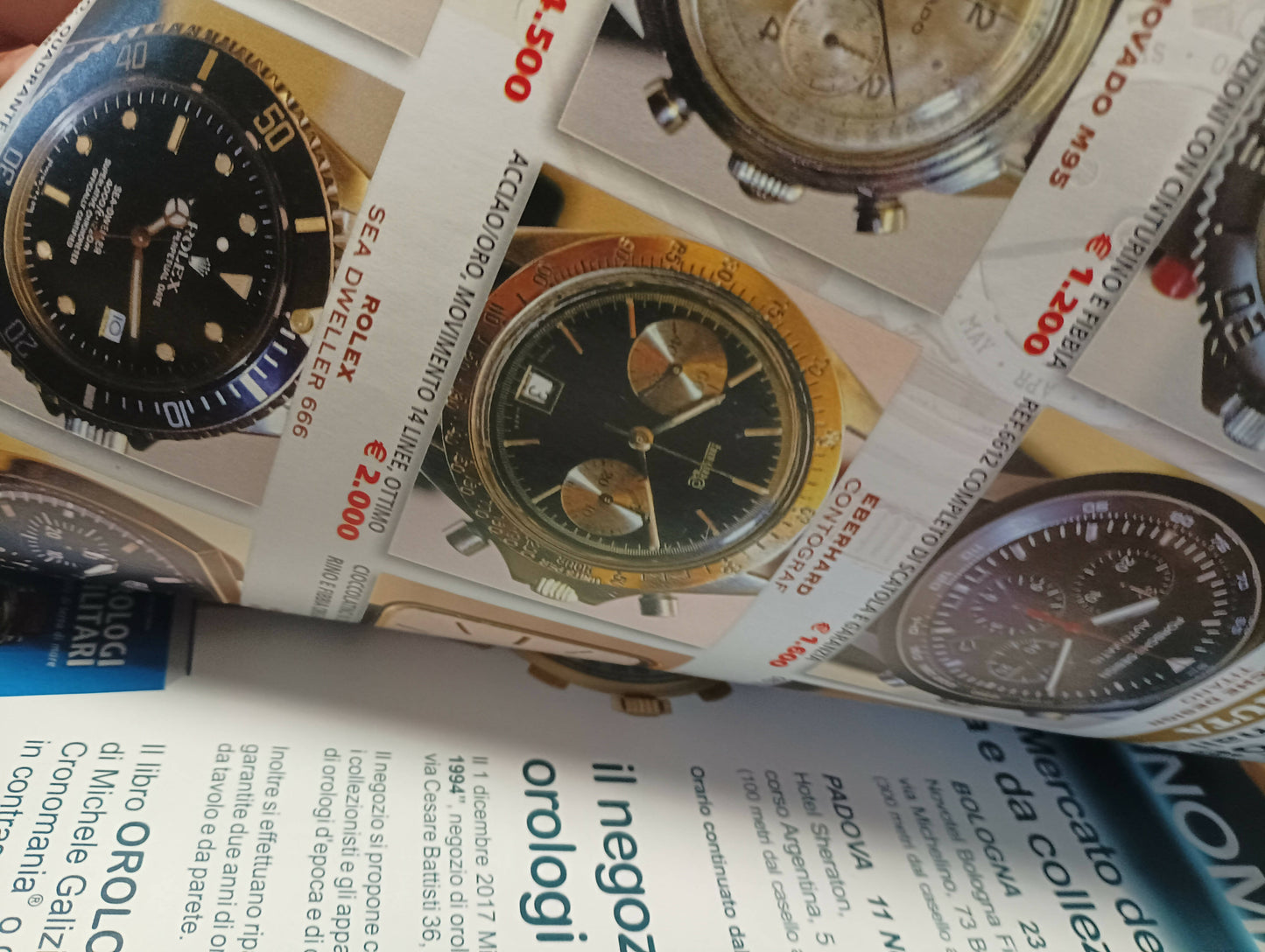 Rivista vintage orologi Chrono Passion n.5 del 2018 con 98 pagine