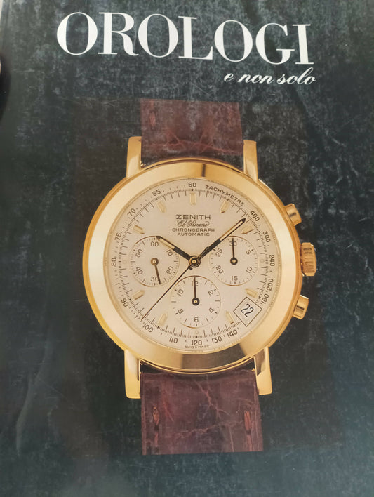 Rivista vintage orologi e non solo numero 40 del aprile 1991 con 192 pagine.