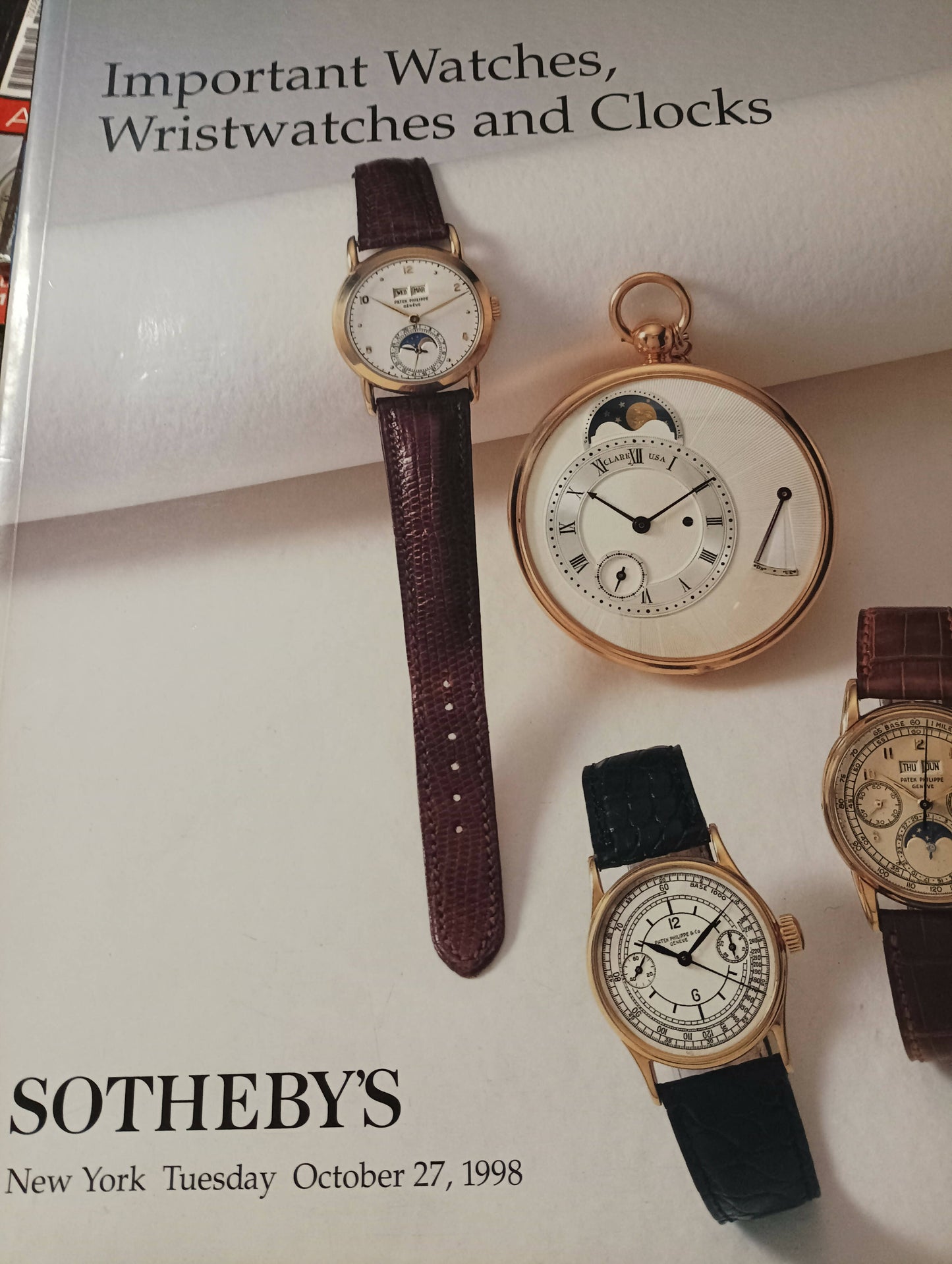 Catalogo Sotheby's New York del 1998 con212 pagine