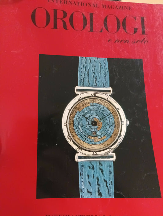 Rivista vintage orologi e non solo numero 1 del maggiore 1989 con 128 pagine.